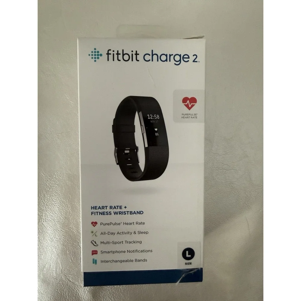 Fitbit Charge 2 Fitness Tracker Heart Rate Activity Tracker Complete Works Great